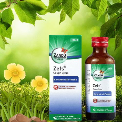 Zandu Zefs Cough Syrup